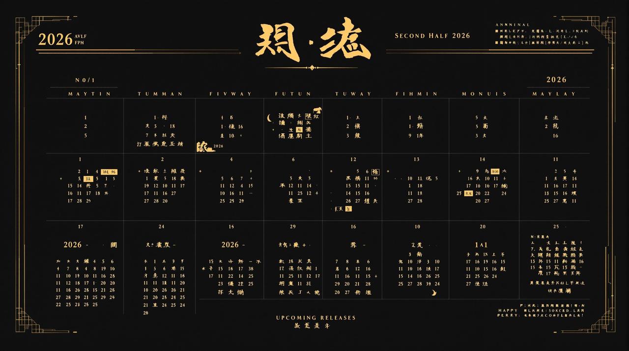 漫画社 漫画社独家:2026下半年追番日历